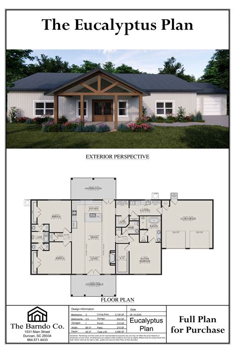 Barndominium Floor Plans 1 Story