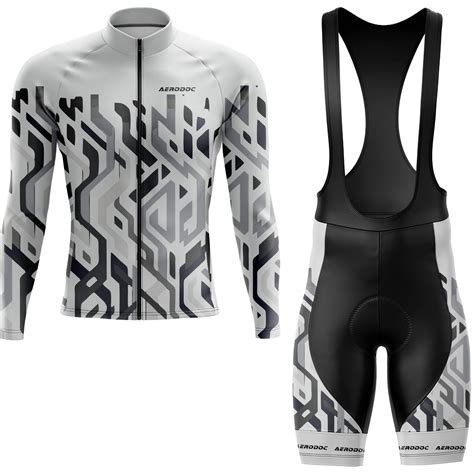 AERODOC Stealth Flow Cycling Jersey – Half & Full Sleeves, Matching Bi ...