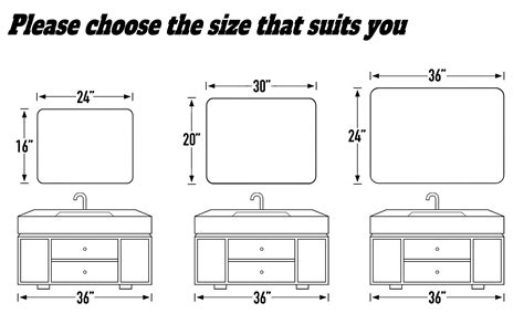 Normal Bathroom Mirror Size at Elaina Munoz blog