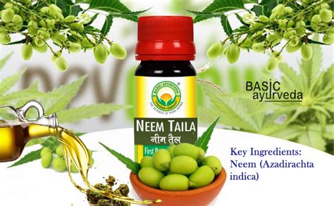 Buy Basic Ayurveda Neem Taila 50ml (Pack of 6) | Ayurvedic Herbal Oil ...