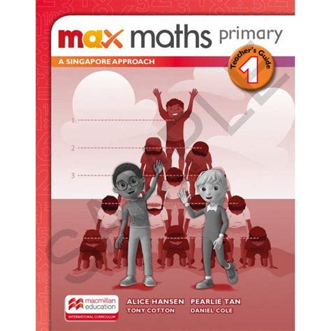 Buy Max Maths Primary A Singapore Approach Grade 1 Teacher's Book Book ...