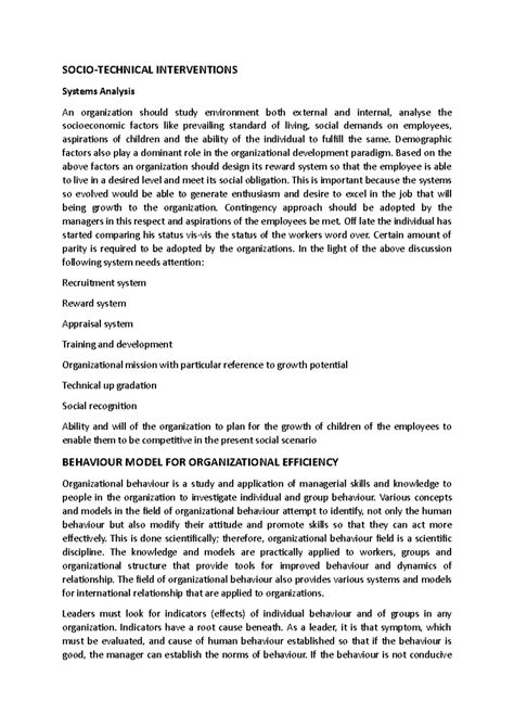 Values, Assumptions AND Beliefs IN Organizational Development - VALUES ...