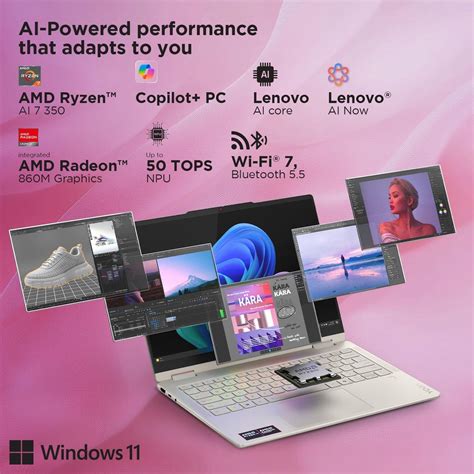 LENOVO YOGA 7 2-IN-1 AMD RYZEN AI 7 350 (24GB RAM/1TB SSD/14 (35.5CM ...
