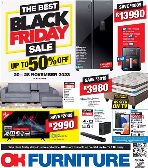 OK Furniture Black Friday Deals 2024 - Up to 50% OFF
