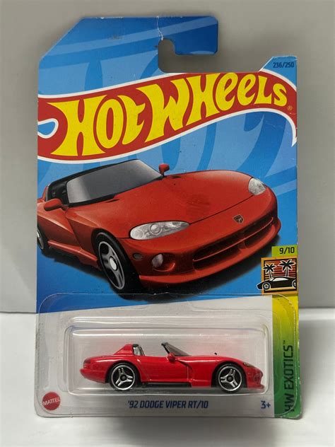 HOT WHEELS ‘92 DODGE VIPER RT/10 – Indian Diecast Hub