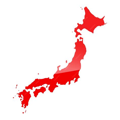 Premium Vector | Map of Japan in high resolution Detailed vector illustration