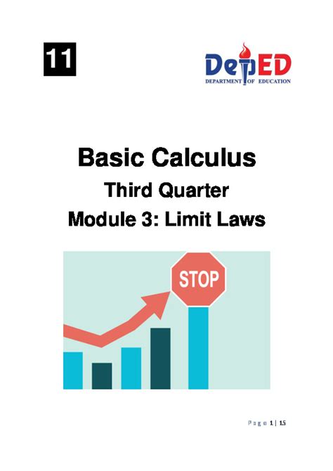 Image result for Basic Calculus Quarter 4 Module 2