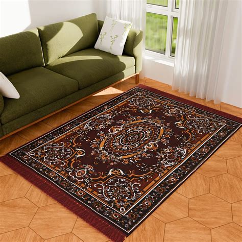 Buy Kuber Industries Velvet Floor Mat for Hall and Living Room | Carpet ...