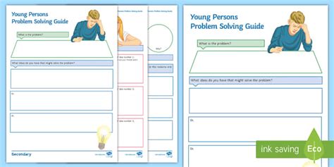 Problem-Solving Worksheet | Personal Development | Twinkl