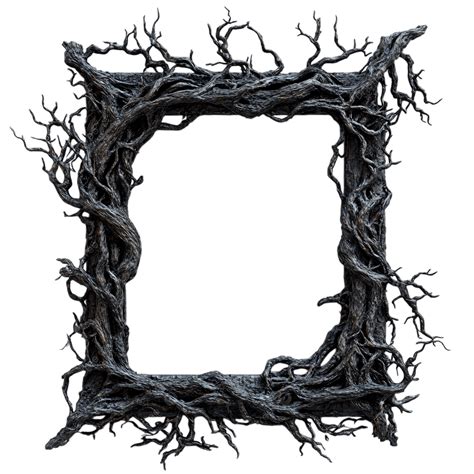 Realistic Vines On Frame PNG, Vector, PSD, and Clipart With Transparent ...