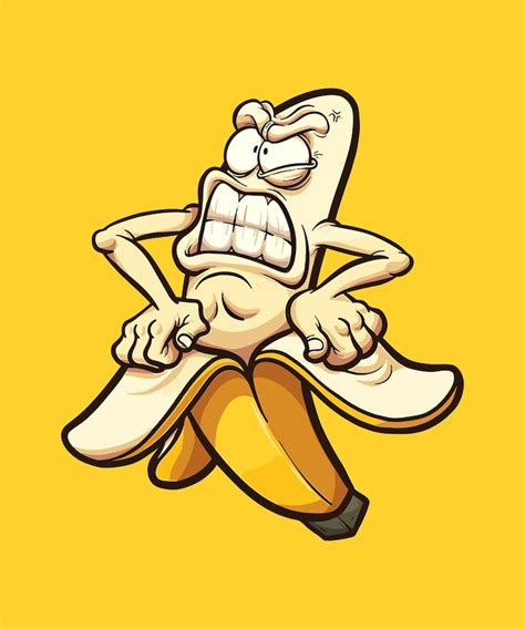 Banana mascot illustration Vectors - Download Free High-Quality Vectors ...