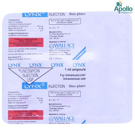 Lynx 300 Injection 2 ml Price, Uses, Side Effects, Composition - Apollo ...