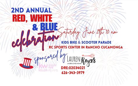 2nd Annual Red, White and Blue Kids Bike Parade, Rancho Cucamonga ...