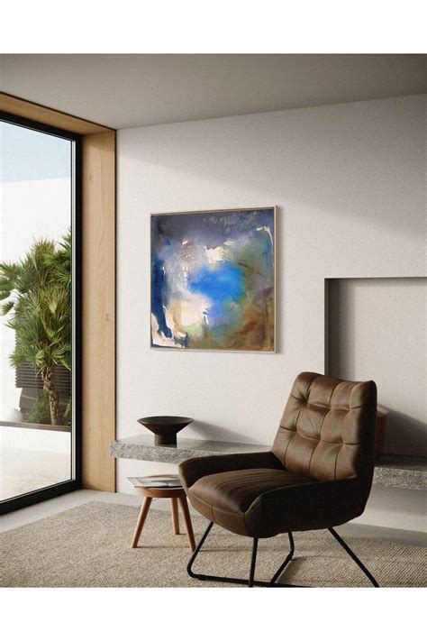 'bluebirds and junipers' Painting by Gisela A Lazarte | Saatchi Art