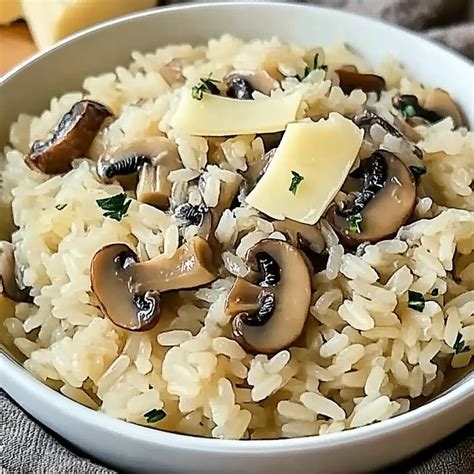 Indulge in Creamy Mushroom Rice: A Cozy Comfort Dish ...