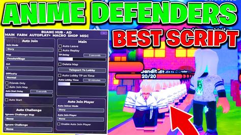 Image result for Anime Defenders Roll Back Script