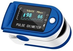 CRETO Premium Fingertip Pulse Oximeter with High Accuracy Blood Oxygen ...