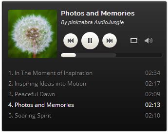 Image result for Customize HTML5 Audio Player WordPress