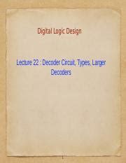 Image result for Decoder Types and Working PDF