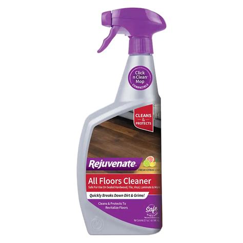 Rejuvenate All Floors Cleaner, Breaks Down Dirt and Grime, Cleans and ...