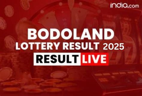 Bodoland lottery result today(19-12-2025): Assam state lucky draw ...