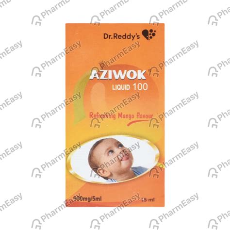 Aziwok 100 MG Suspension (15): Uses, Side Effects, Price & Dosage ...