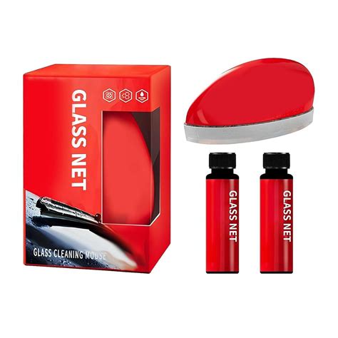 Glass Oil Film Remover, Car Cleaning Brush With Oil Film Cleaner, Car ...