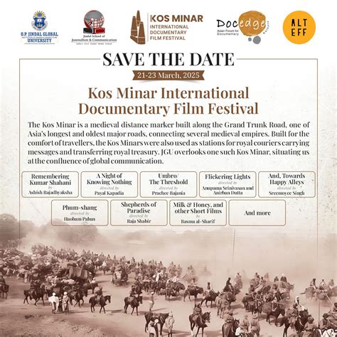 JSJC hosts Kos Minar International Documentary Film Festival
