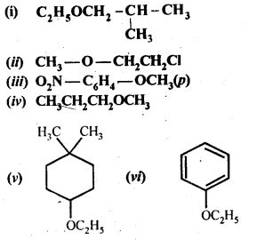 RBSE Class 12 Chemistry Chapter 11 – Alcohols, Phenols and Ethers Solutions