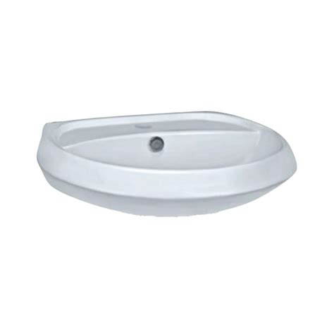 Jaquar - Wall Mounted Oval White Wash Basin - Solo - SLS WHT 6801 by ...
