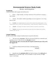 Environmental Science Study Guide 的图像结果