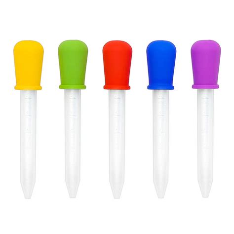 HouseHoo Eye Dropper, Medicine Droppers for Kids, 5 ML Silicone and ...