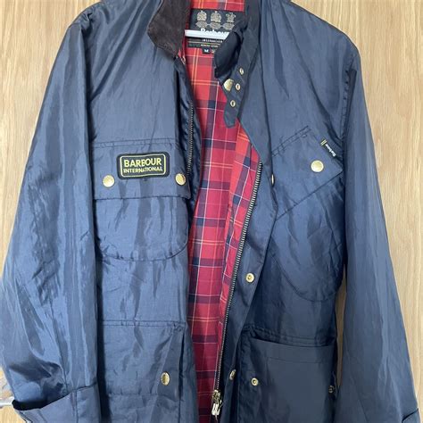 Barbour men’s light jacket in size... - Depop
