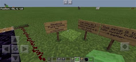 Image result for Flying Machine Bedrock Tutorial