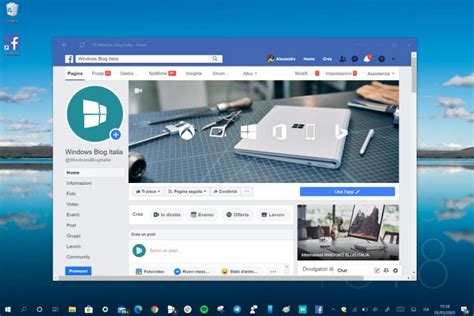 Facebook On PC Desktop 的图像结果