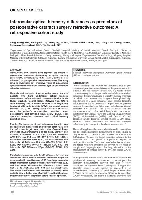 Image result for Biometry Cataract Surgery