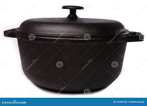 Dutch Oven Cooking Pot stock photo. Image of iron, dutch - 10180184