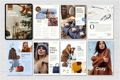 Winter Catalog Template - BrandPacks