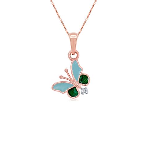 Butterfly Diamond Pendant - Enchanting Jewelry for Magical Moments ...