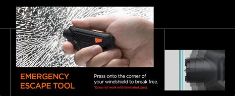 Spigen Life Car Escape Tool, Emergency Hammer, Seatbelt Cutter and ...