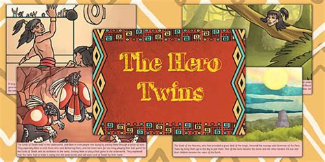 The Hero Twins Mayan Civilization Story (teacher made)