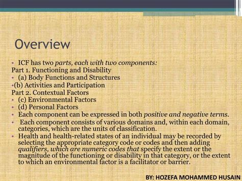 Image result for ICF Classification PDF