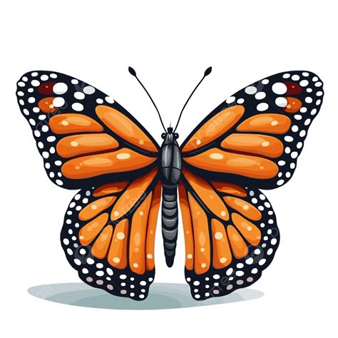 Monarch Clipart Monarch Butterfly Illustration Vector Design File ...