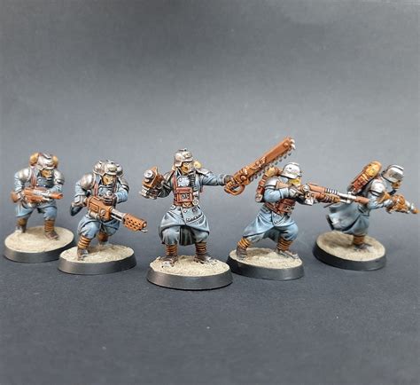 Death Korps of Krieg from the New Kill Team box. Pretty quick paintjob ...