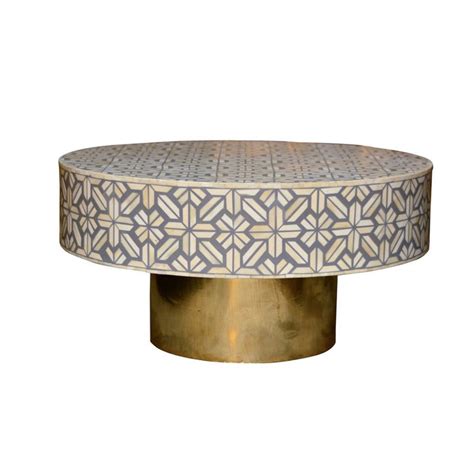 Buy Coffee Tables | Vector bone inlay Coffee table | Shop at The Purple ...