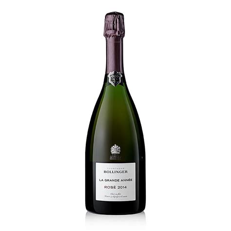 Champagner Bollinger 2014er La Grande Annee, Rose brut, 12,5% vol., 96 ...
