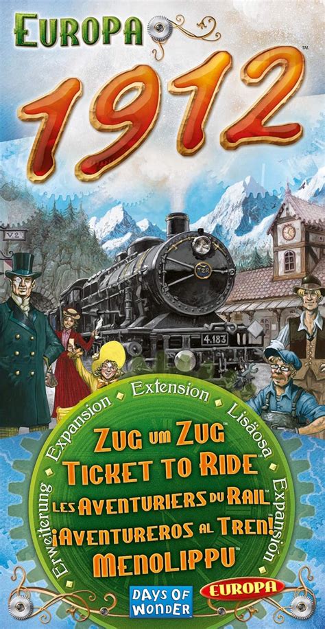 Buy Ticket to Ride USA 1910 Board Game Expansion & Europa 1912 Board ...