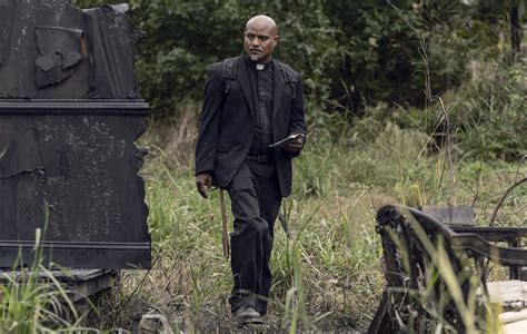 'The Walking Dead' star Seth Gilliam reacts to brutal Father Gabriel twist