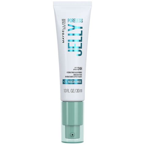 Maybelline New York Poreless Jelly Up To 24H Hydrating Blur Primer With ...