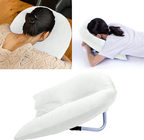 Amazon.com: Face Down Pillow After Eye Surgery,Prone Pillow with Arm Hole for Face Down Sleeping ...